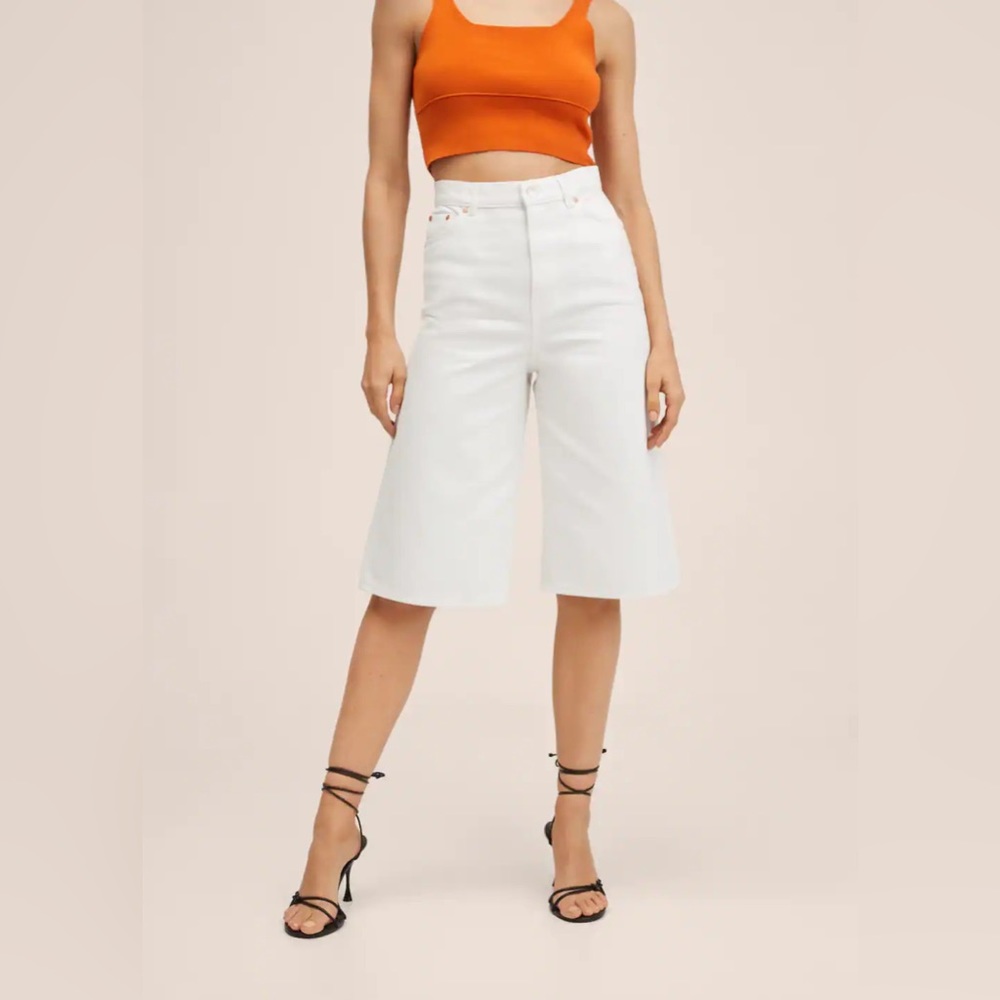 Mango Denim Bermuda shorts